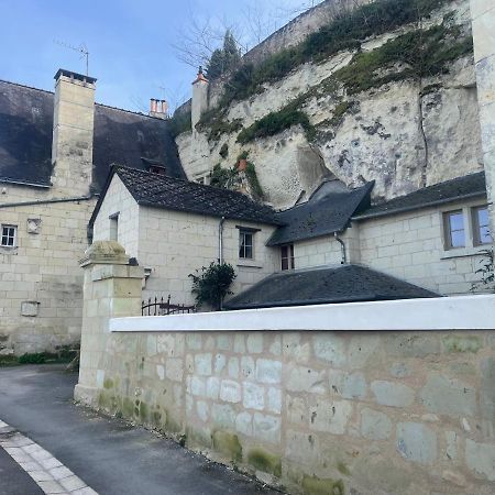 فيلا L'Escale Troglo Au Bord De La Loire Souzay-Champigny المظهر الخارجي الصورة