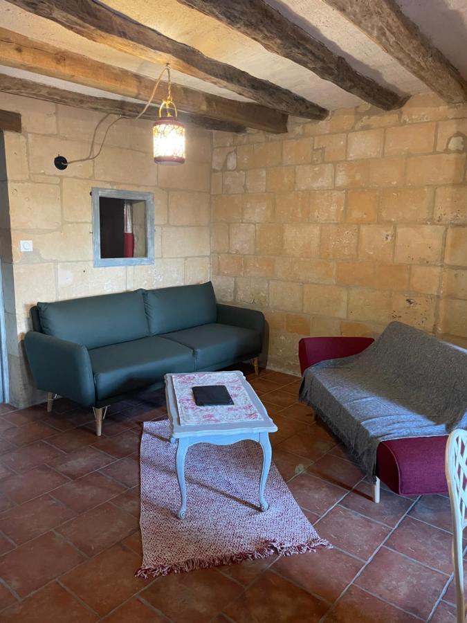 فيلا L'Escale Troglo Au Bord De La Loire Souzay-Champigny المظهر الخارجي الصورة